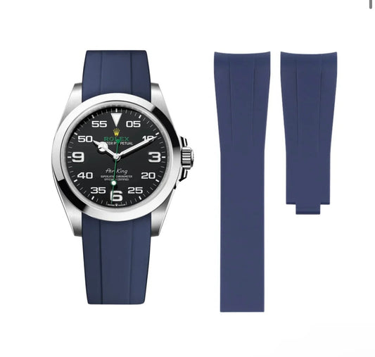 FKM strap for-Rolex Air King