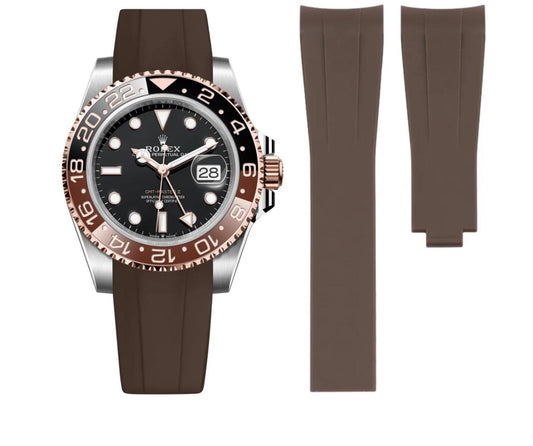 FKM strap for-Rolex Yatch Master GMT II