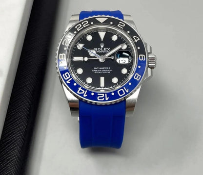 FKM strap for-Rolex Yatch Master GMT II