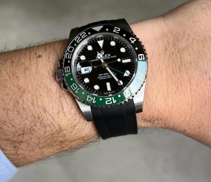 FKM strap for-Rolex Yatch Master GMT II