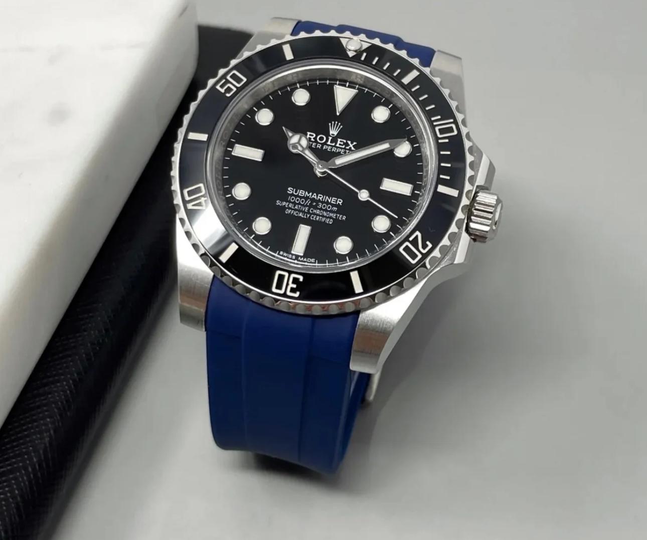 FKM strap for-Rolex Submariner